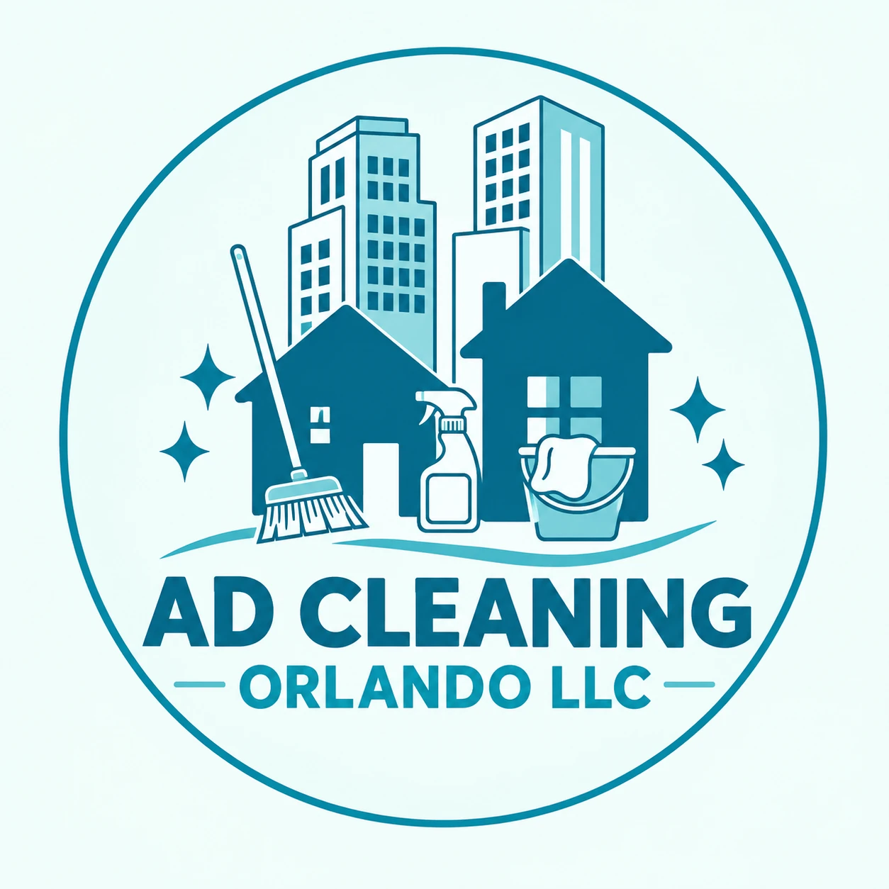 Logo de AD Cleaning Orlando LLC